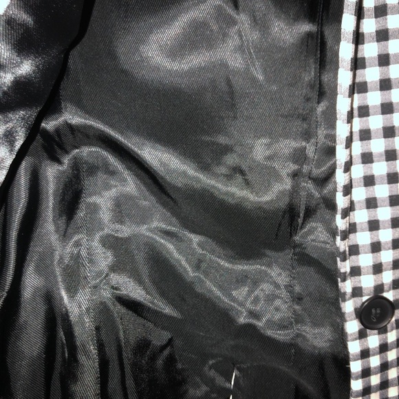 Zara Gingham Blazer - Picture 4 of 5